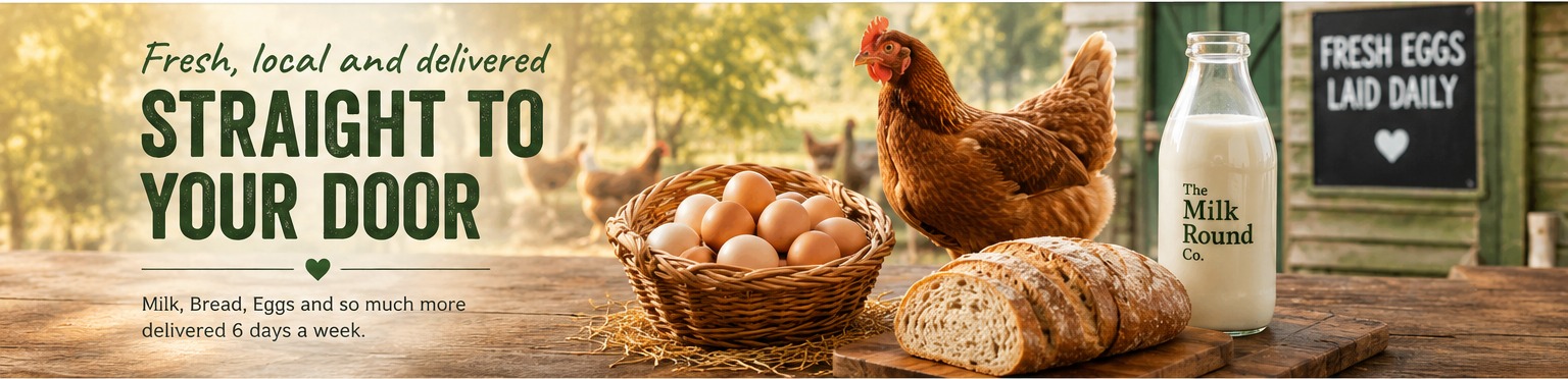 Fresh local milk, bread and eggs delivered straight to your door