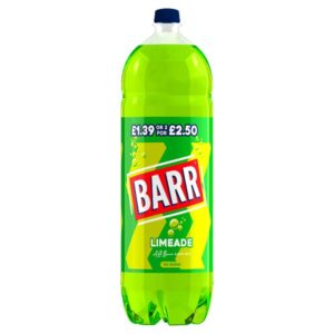 barr limeade soft drink bottle
