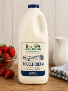 2L Double Cream in plastic bottle