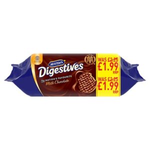 mcvitie's milk chocolate digestive biscuits