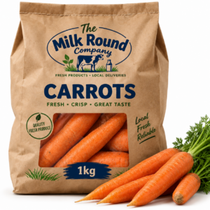 large farm fresh carrots